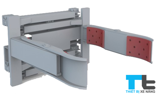 Bộ kẹp xoay thùng phuy đôi